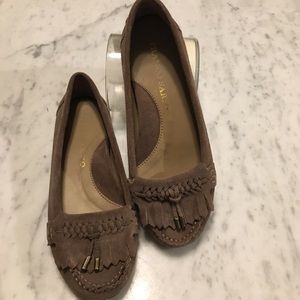 Franco Sarto: Clinic barley suede moccasins